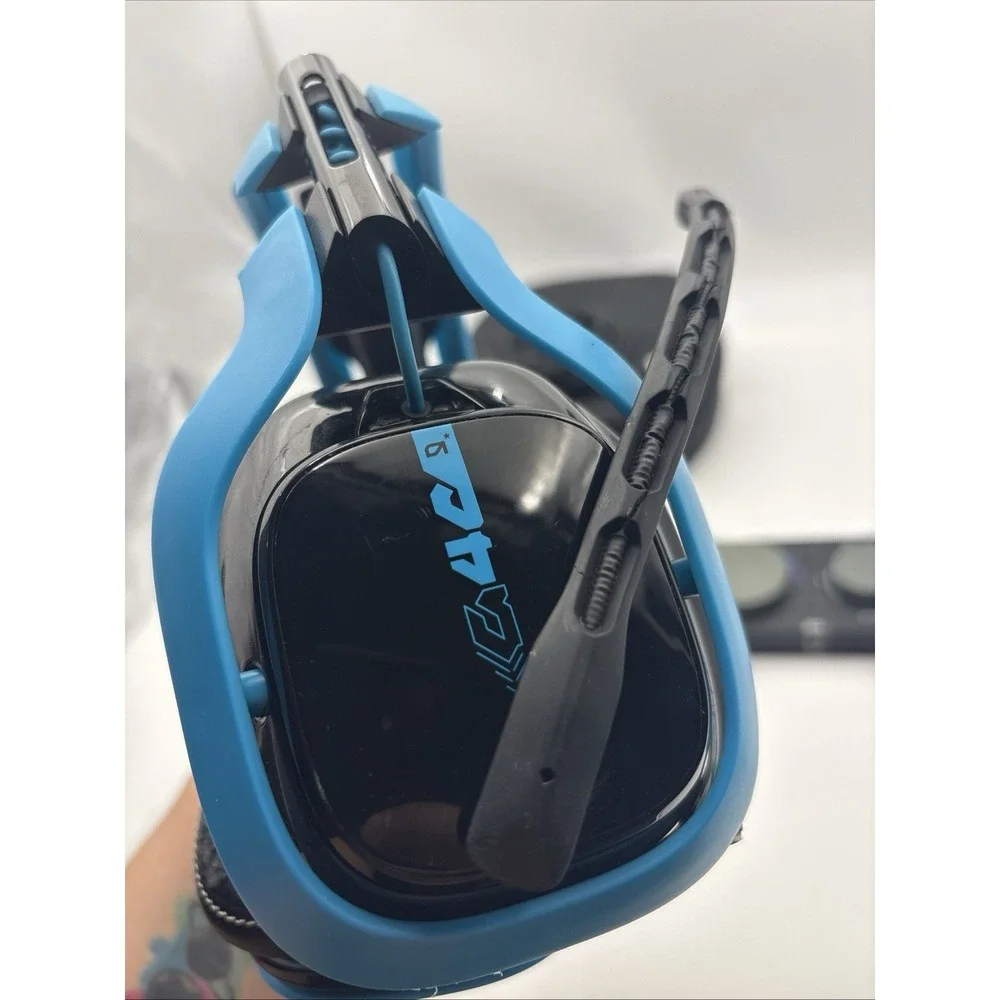 Astro A40 TR Headset Black Blue with MixAmp Pro TR Gaming Bundle TESTED